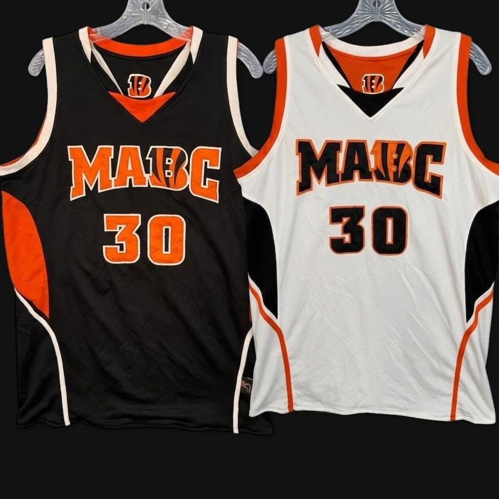 Intrepid Sportswear Reversible Basketball Jersey MABC Bengals #30 Mens Large